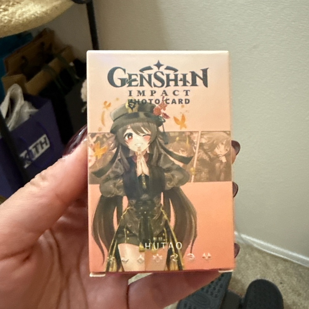 Genshin Impact Hu Tao Photocard Set